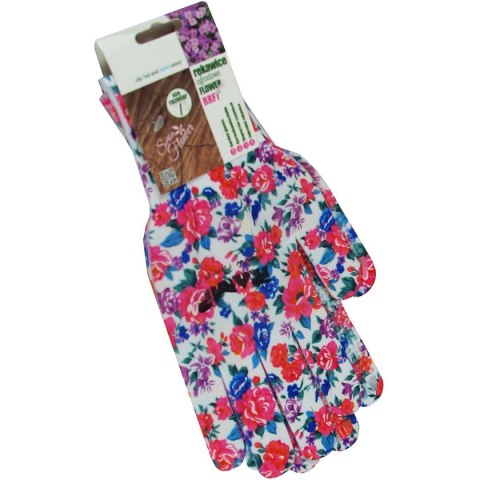 RĘKAWICE OGRODOWE FLOWER R.6/XS