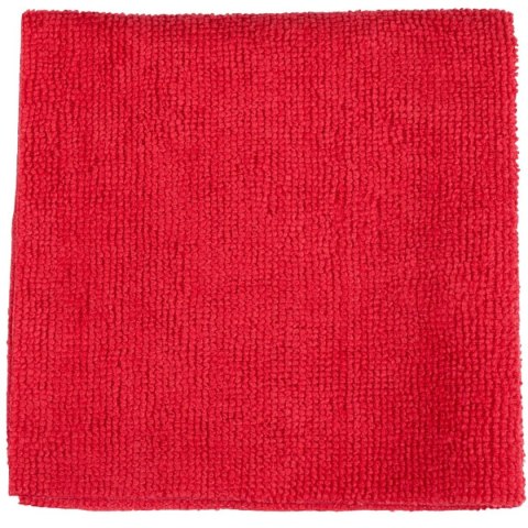 ŚCIERECZKA DO CZYSZCZENIA BEZSZWOWA MICROFIBRA 30x30CM 20SZT DIRT DEVIL CZERWONA
