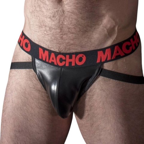 MACHO MX25RC Jockstrap XL Skora Syntetyczna Czerwona