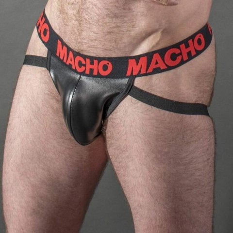 MACHO MX25RC Jockstrap XL Skora Syntetyczna Czerwona
