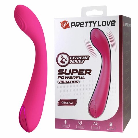 Pretty Love Jessica High Power rożowy masażer intymny 10 trybow USB