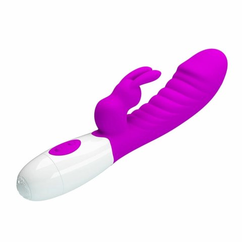 Pretty Love Naughty Fioletowy Wibrator Kroliczek 30 Trybow 21 cm