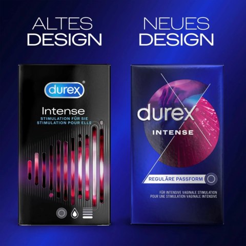 Durex Intense Orgasmic - prezerwatywy z żelem stymulującym, 24 sztuki