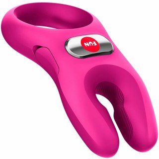 Fun Factory NOS Pro pierścień wibrujący magenta, silikonowy, USB-C