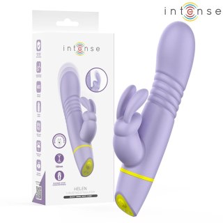INTENSE Helen Rabbit - zaawansowany model z funkcją ruchu i wibracji, silikonowy