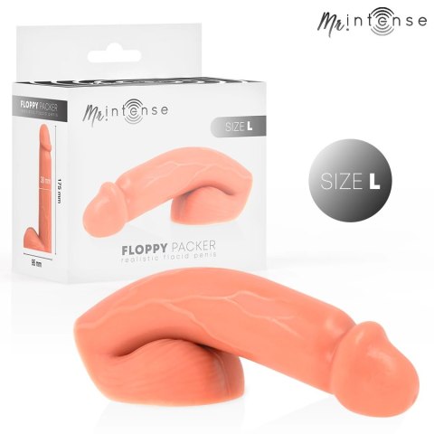 MR INTENSE Floppy Packer L - anatomiczny model silikonowy, naturalny wygląd