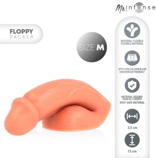 MR INTENSE Floppy Packer M - anatomiczny model silikonowy, średni