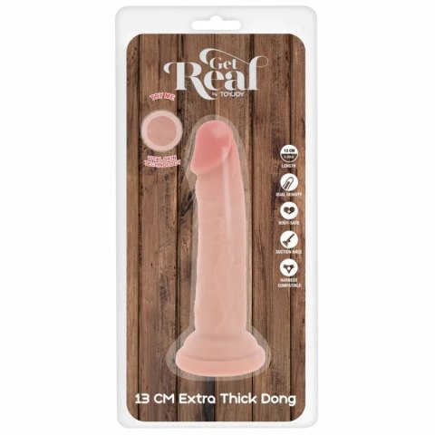 ToyJoy Get Real Deluxe model podwojnej gęstości TPE 13 cm gruby