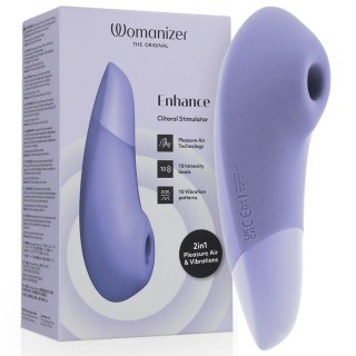Womanizer Enhance Lilac - stymulator 2w1 z technologią Pleasure Air, liliowy