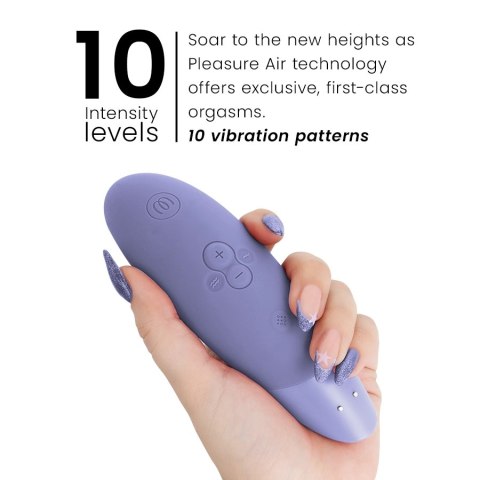 Womanizer Enhance Lilac - stymulator 2w1 z technologią Pleasure Air, liliowy