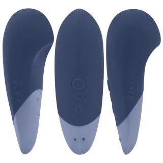 Womanizer Vibe Lay-On - cichy model wibrujący, ciemnoniebieski, IPX7