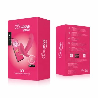 EasyConnect Ivy - Intymny masażer sterowany aplikacją, fioletowy