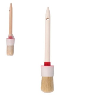 Pędzel malarski okrągły z drewnianą rączką śr.4cm. CHSO12025