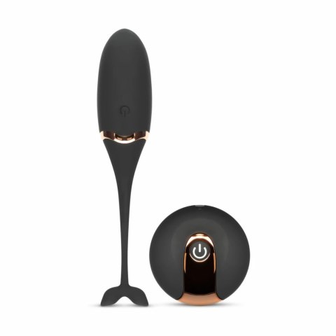 Teazers Vibrating Egg Black - Model z Pilotem, 10 Trybow, USB