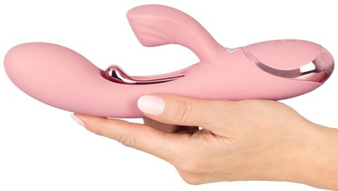 Beau coeur AVENOR G-Spot Rabbit silikonowy, 3 silniki, metalowy element