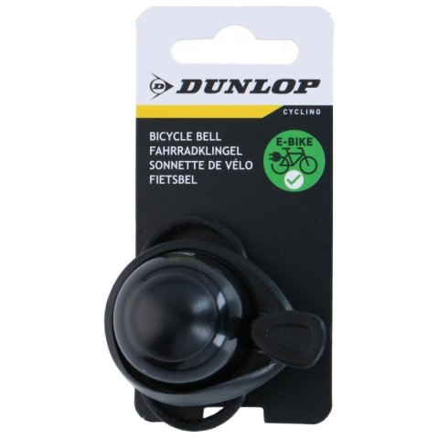 DZWONEK ROWEROWY GRUSZKA ŚR 35MM DUNLOP CZARNY