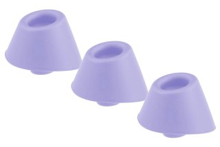 Womanizer W-Heads 3x Lilac S - Zapasowe końcowki silikonowe S