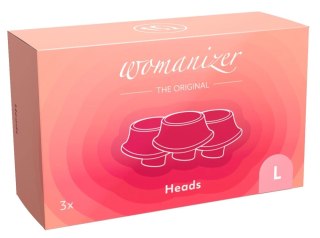 Womanizer W-Heads 3 szt. Rozmiar L - wymienne nakładki silikonowe