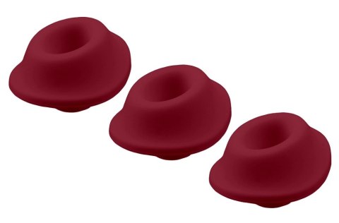 Womanizer Zestaw 3 Głowic W-Heads S Bordeaux - Premium 2/Classic 2