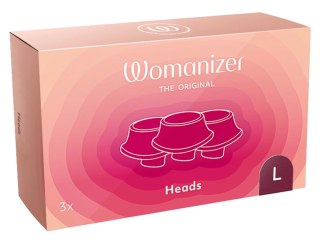 Womanizer Zestaw 3 Głowic Wymiennych L Bordeaux Premium/Classic 2
