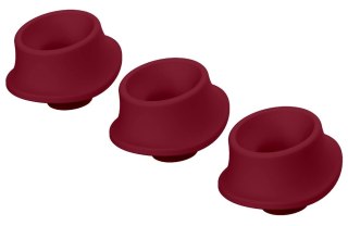 Womanizer Zestaw 3 Głowic Wymiennych L Bordeaux Premium/Classic 2
