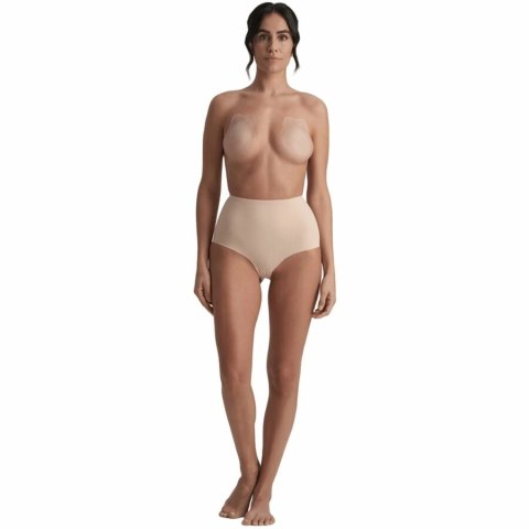 Bye Bra Rabbit Silicone Cups Beżowe M - Samoprzylepne miseczki z podnoszącym systemem