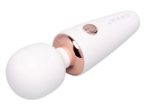 Le Wand Mini Microwand White - kompaktowy masażer, 7 trybow, USB