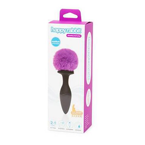 Lovehoney Happy Rabbit Plug z Wibracjami i Dekoracyjnym Ogonkiem USB