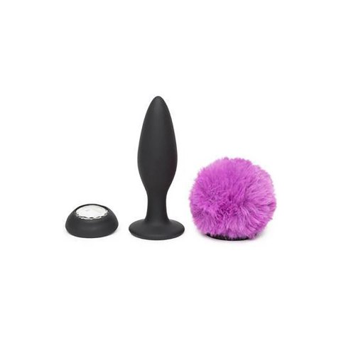 Lovehoney Happy Rabbit Plug z Wibracjami i Dekoracyjnym Ogonkiem USB