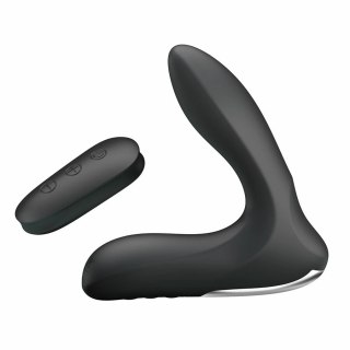 MR PLAY Masażer prostaty z pilotem, nadmuchiwany, 12 trybow, czarny