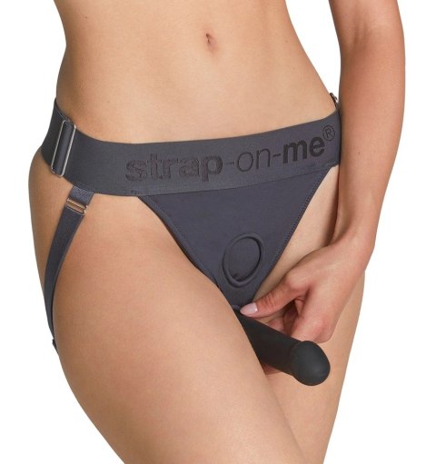 Strap-On-Me Unique Harness One Size Szary - Mikrofi b ra, Regulowany