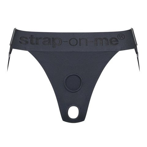 Strap-On-Me Unique Harness One Size Szary - Mikrofi b ra, Regulowany