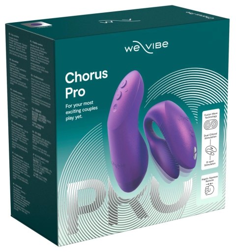 We-Vibe Chorus Pro Cosmic Purp - zaawansowana maszyna intymna dla par