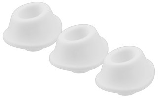 Womanizer W-Heads Zestaw 3 Nasadek Silikonowych M Białe