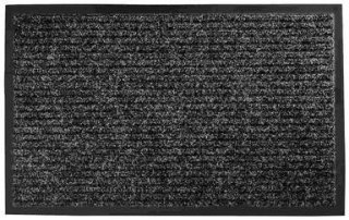 Wycieraczka 40 x 60cm C PLANA PVC CZARNO- BIAŁA