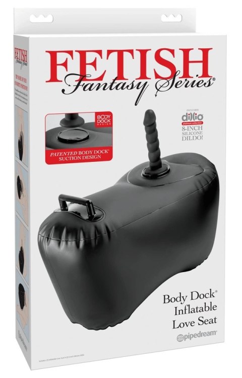 Fetish Fantasy Series Body Dock Poduszka dmuchana z uchwytem i mocowaniem