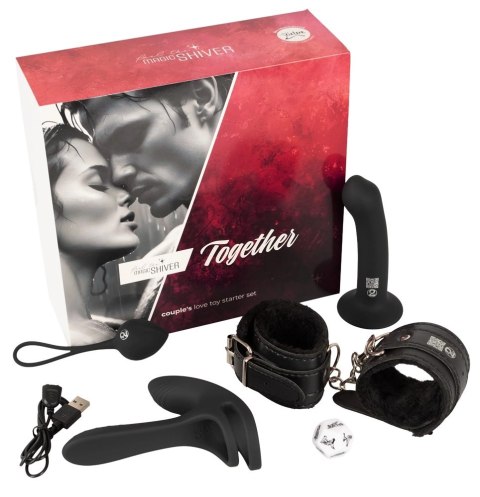 Magic Shiver Together Zestaw Akcesoriow Intymnych dla Par 5w1 Premium