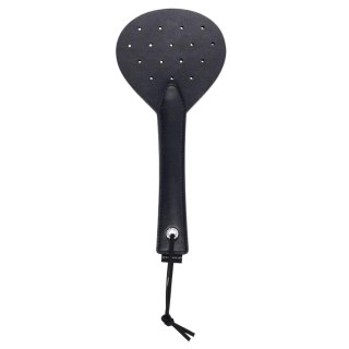 Sportsheets Swift Spanker Czarna packa z perforacją ze skory PU 29 cm