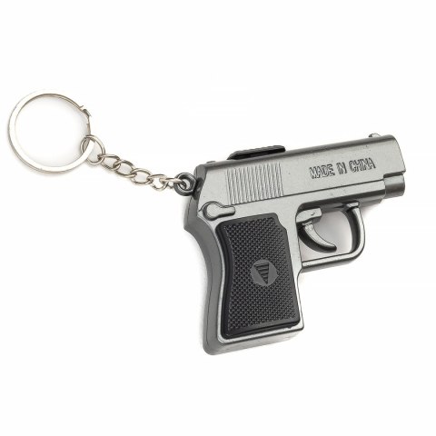 Brelok pistolet latarka z laserem | B-2252