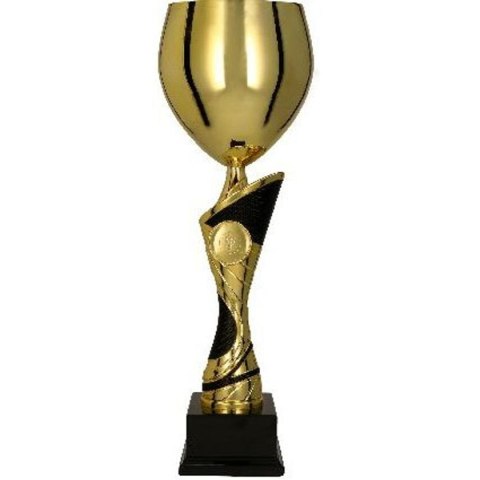 Puchar metalowy złoto-czarny EMIRA BK