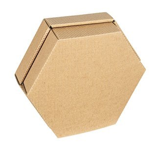 Pudełko z okienkiem 33 x 11cm HEX-3
