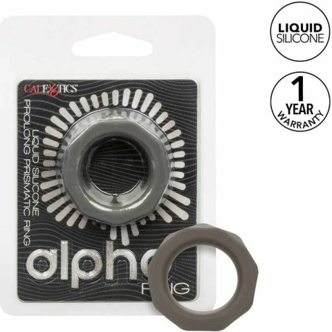 CalExotics Alpha Prolong pierścień silikonowy szary 2,5 cm