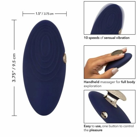 CalExotics Chic Violet - kompaktowy stymulator 10 trybow, fioletowy
