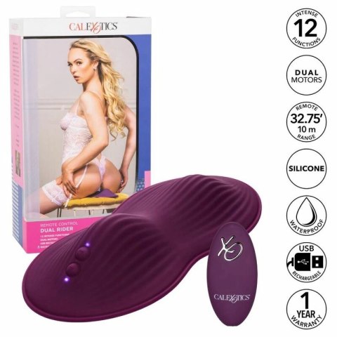 CalExotics Dual Rider Bezprzewodowa Maszyna Intymna 12 Trybow Wodoodporna
