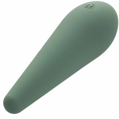CalExotics Mod Chic Zielony - Precyzyjny stymulator silikonowy USB
