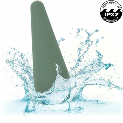 CalExotics Mod Chic Zielony - Precyzyjny stymulator silikonowy USB