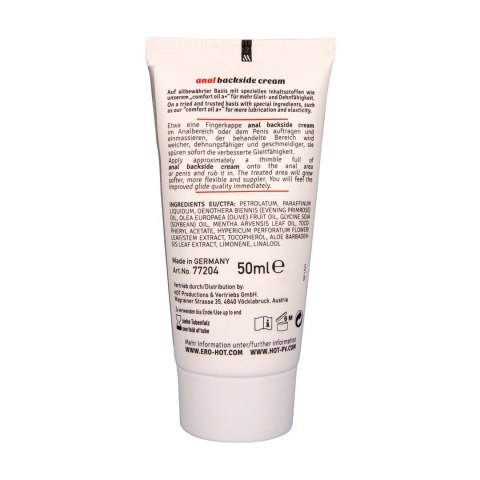 HOT Back Side Comfort krem intymny do masażu 50 ml