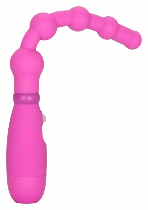 Booty Call Booty Flexer silikonowy masażer z wibracjami, 3 tryby, czarny
