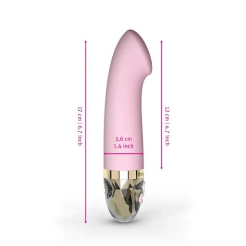 Mystim Right on Ron Rose - wibrator G-spot, silikon, 8 trybow, USB, 17cm