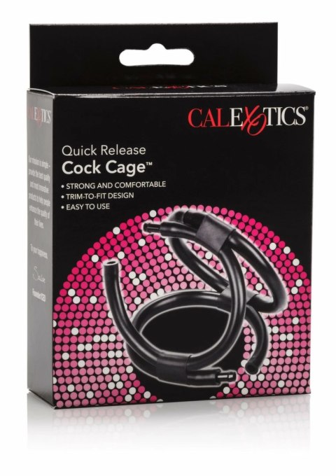 CalExotics Quick Release Cage system regulowanych pierścieni 3w1 czarny